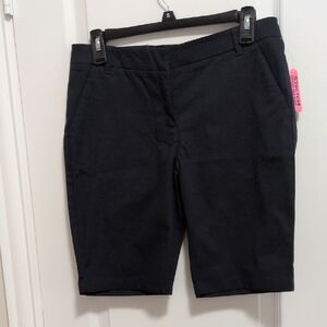 Dark Navy Izod Bermuda Shorts School Approved